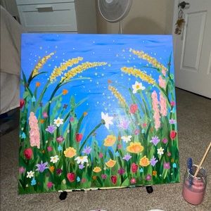 Wildflower Painting